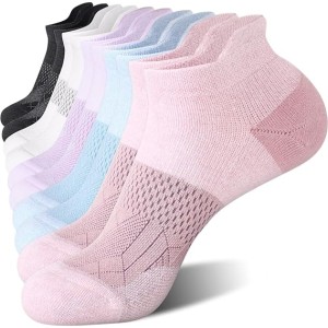 FITRELL Women's Cushioned Running Socks